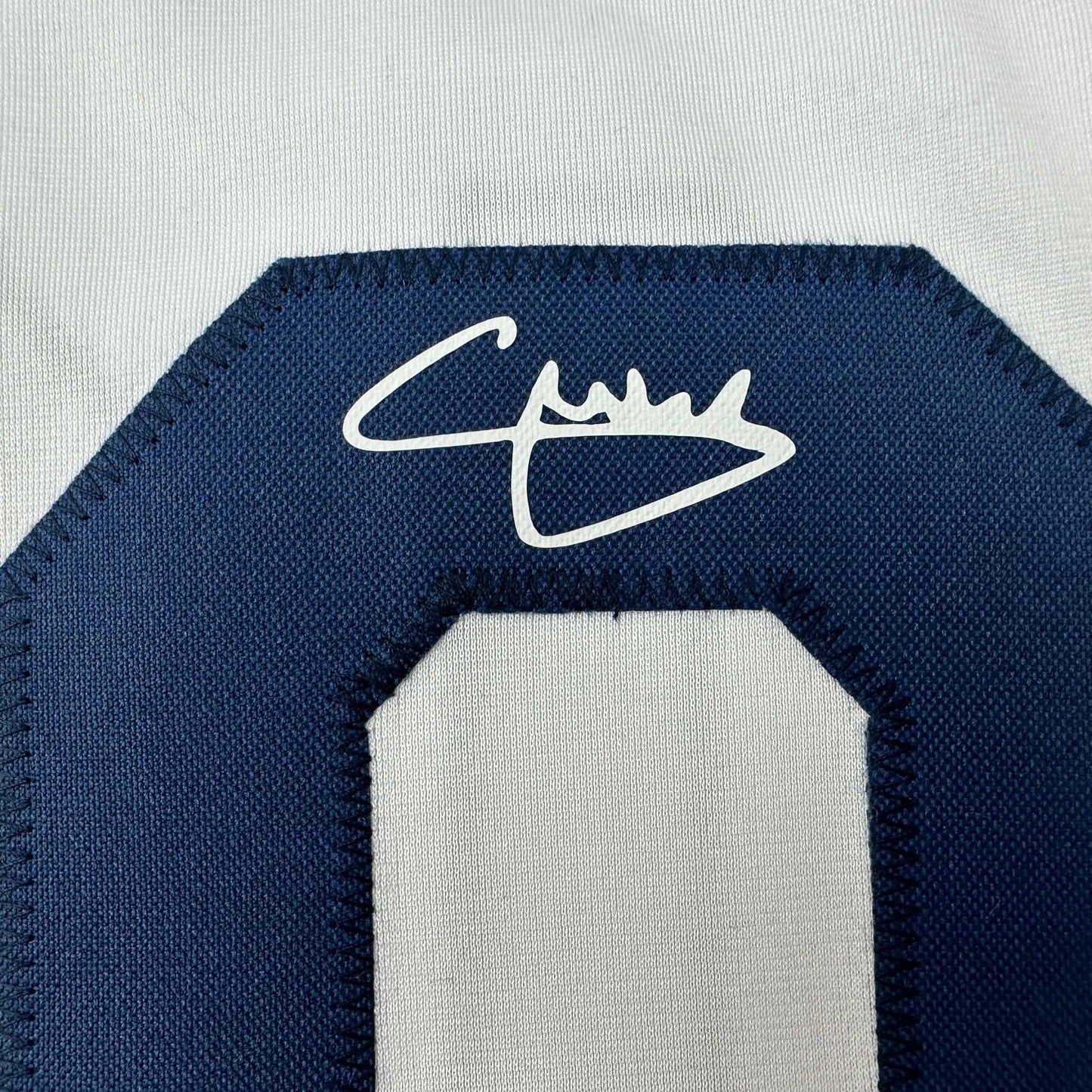Facsimile Autographed Christian Pulisic United States USA White World Cup Reprint Laser Auto Soccer Jersey Size Men's XL