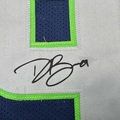 Facsimile Autographed Doug Baldwin Seattle Blue Reprint Laser Auto Football Jersey Size Men's XL