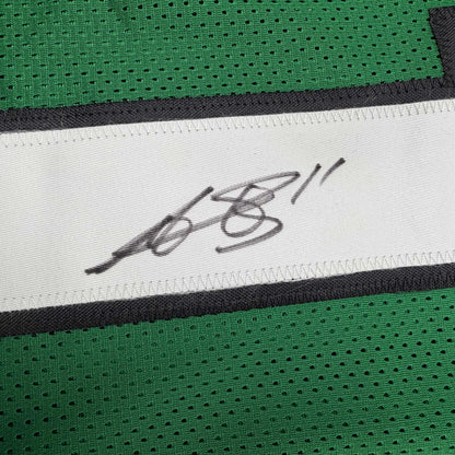 Autographed/Signed AJ A.J. Brown Philadelphia Kelly Green Football Jersey Beckett BAS COA