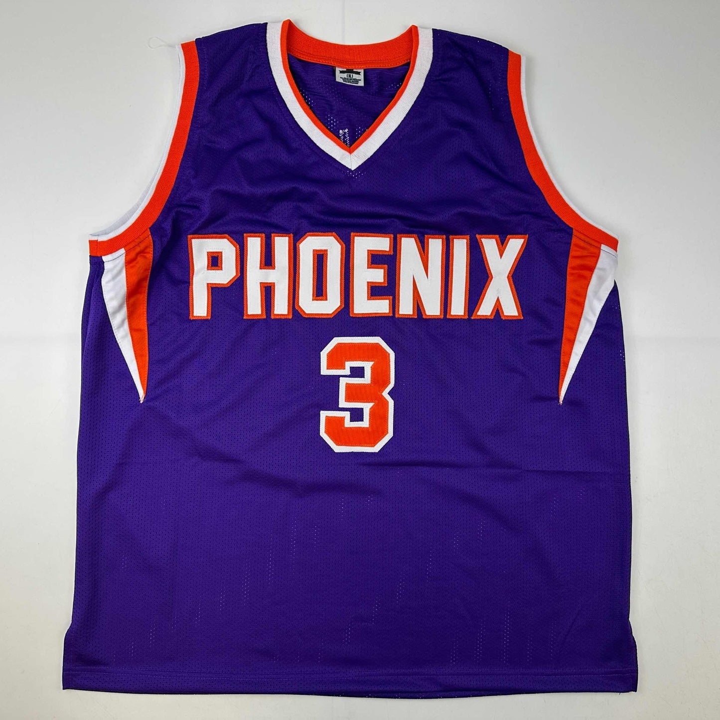 Facsimile Autographed Chris Paul Phoenix Purple Reprint Laser Auto Basketball Jersey Size Men's XL