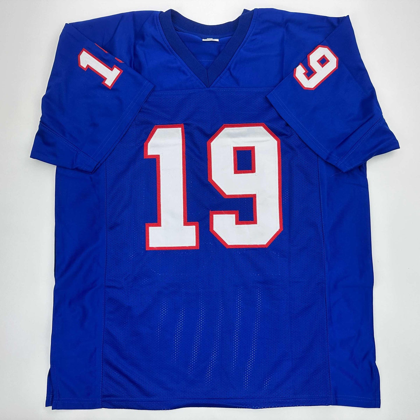 Facsimile Autographed Eric Dickerson SMU Blue Reprint Laser Auto College Football Jersey Size Men's XL