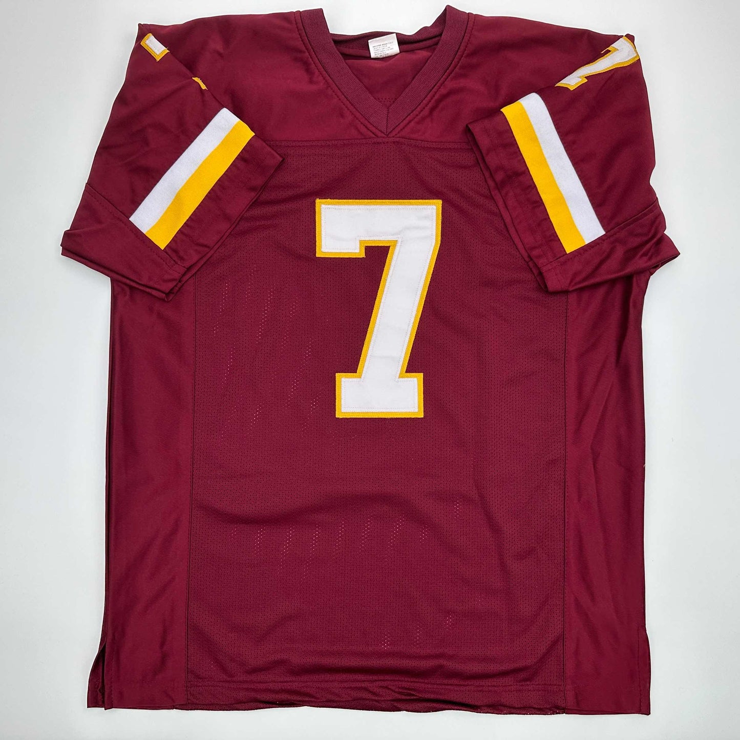 Facsimile Autographed Dwayne Haskins Jr. Washington Red Reprint Laser Auto Football Jersey Size Men's XL