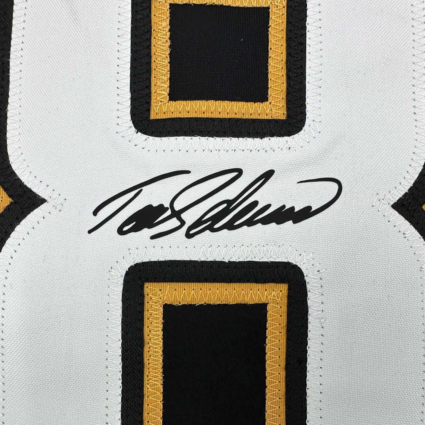Facsimile Autographed Teemu Selanne Anaheim Black Reprint Laser Auto Hockey Jersey Size Men's XL