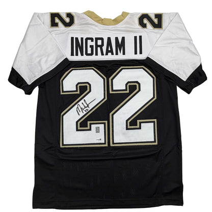 Autographed/Signed Mark Ingram II New Orleans Black Alternate Football Jersey JSA COA