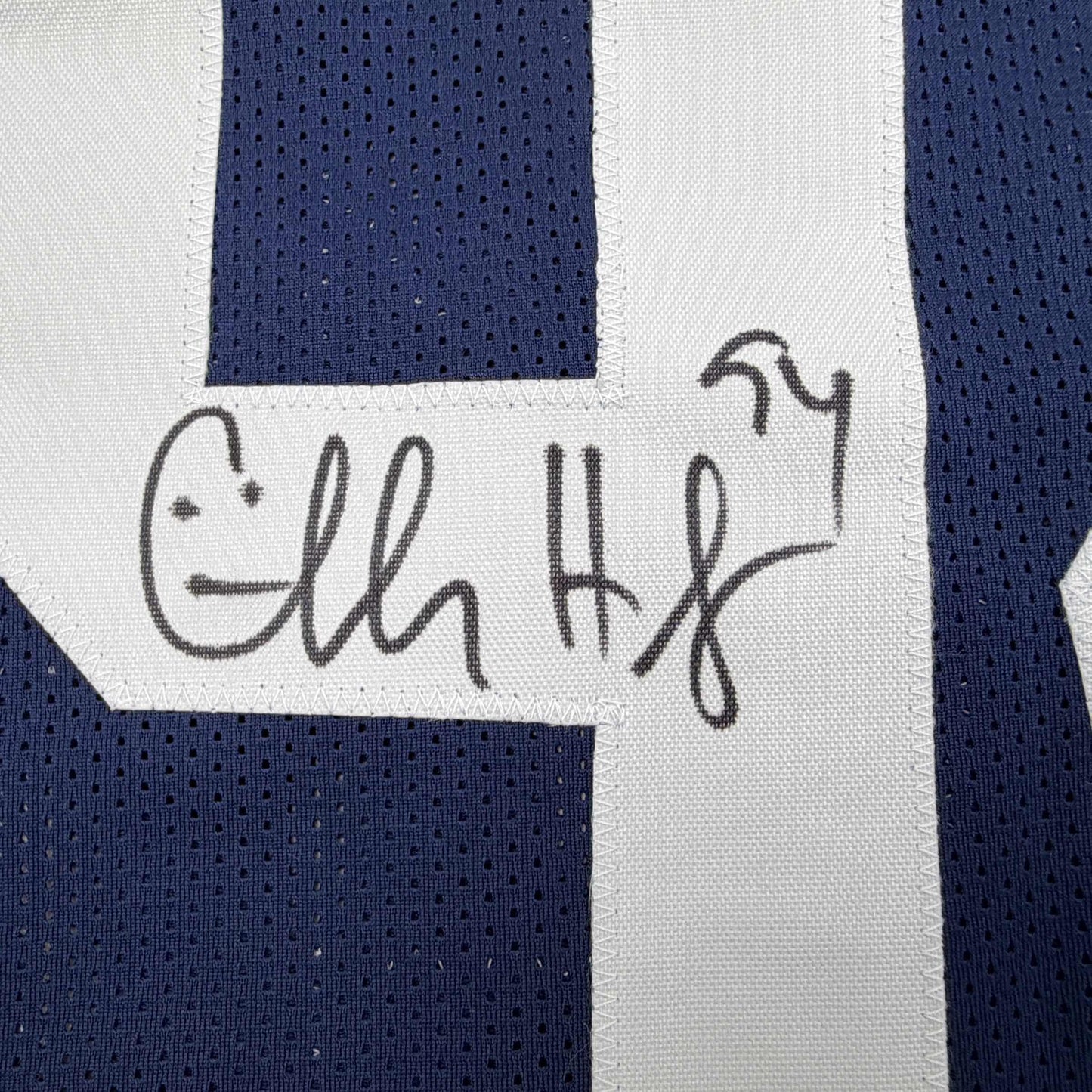 Autographed/Signed Charles Haley Dallas Thanksgiving Day Football Jersey JSA COA