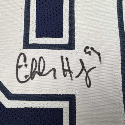 Autographed/Signed Charles Haley Dallas Blue Football Jersey JSA COA