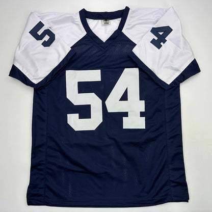 Facsimile Autographed Randy White Dallas Thanksgiving Day Reprint Laser Auto Football Jersey Size Men's XL