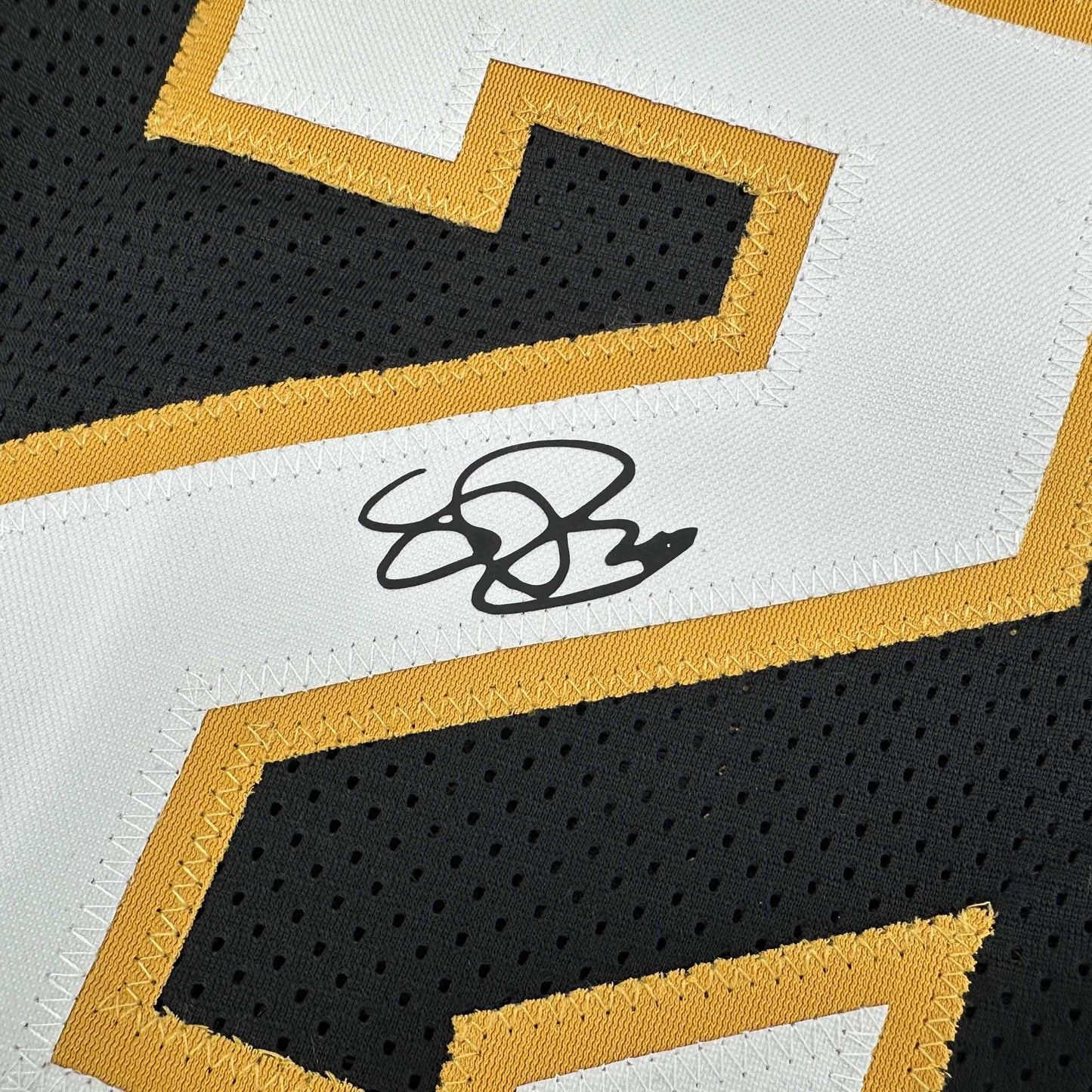 Framed Facsimile Autographed Sabrina Ionescu 35x39 New York Black Reprint Laser Auto Basketball Jersey