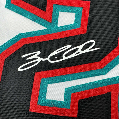 Facsimile Autographed Zac Gallen Arizona White Reprint Laser Auto Baseball Jersey Size Men's XL