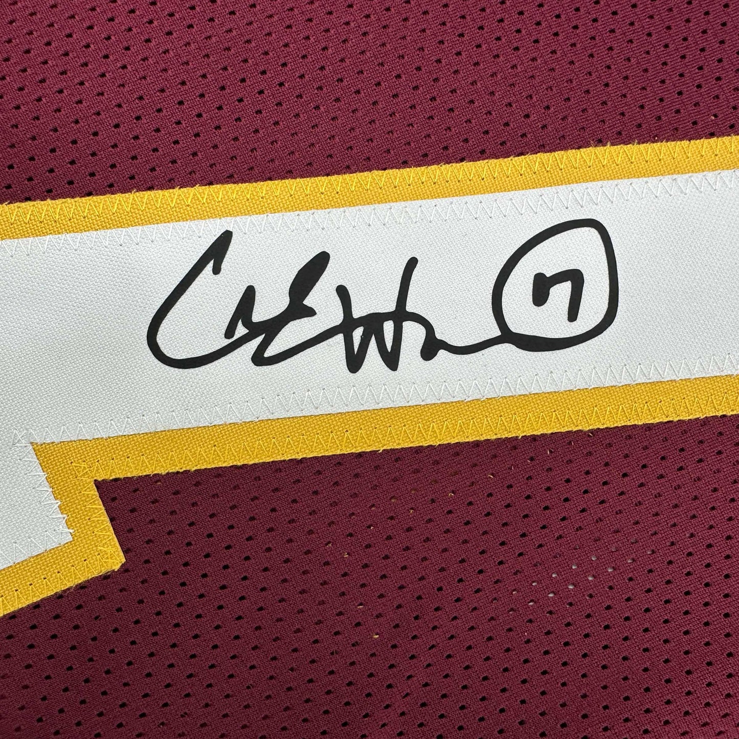 Facsimile Autographed Charlie Ward Florida State Maroon Reprint Laser Auto College Football Jersey Size Men's XL