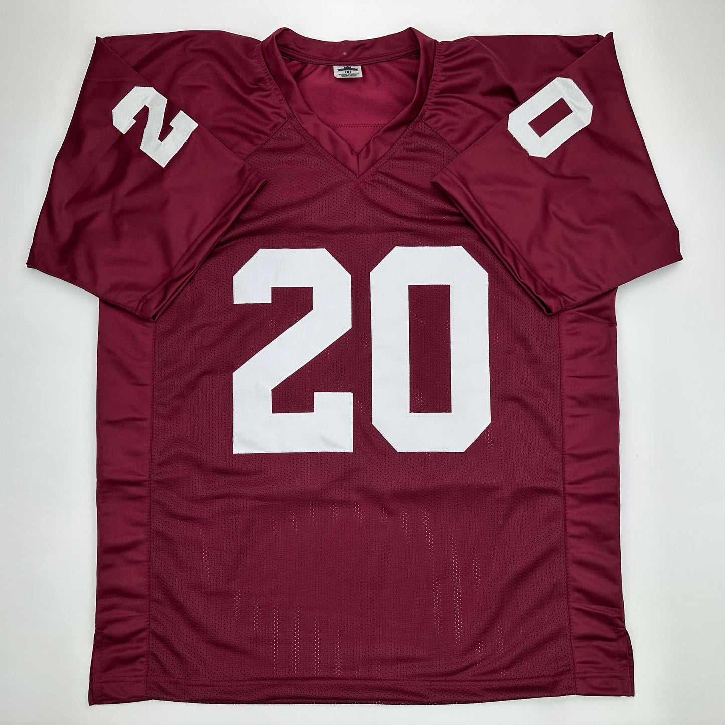 Facsimile Autographed Billy Sims Oklahoma Red Reprint Laser Auto College Football Jersey Size Men's XL