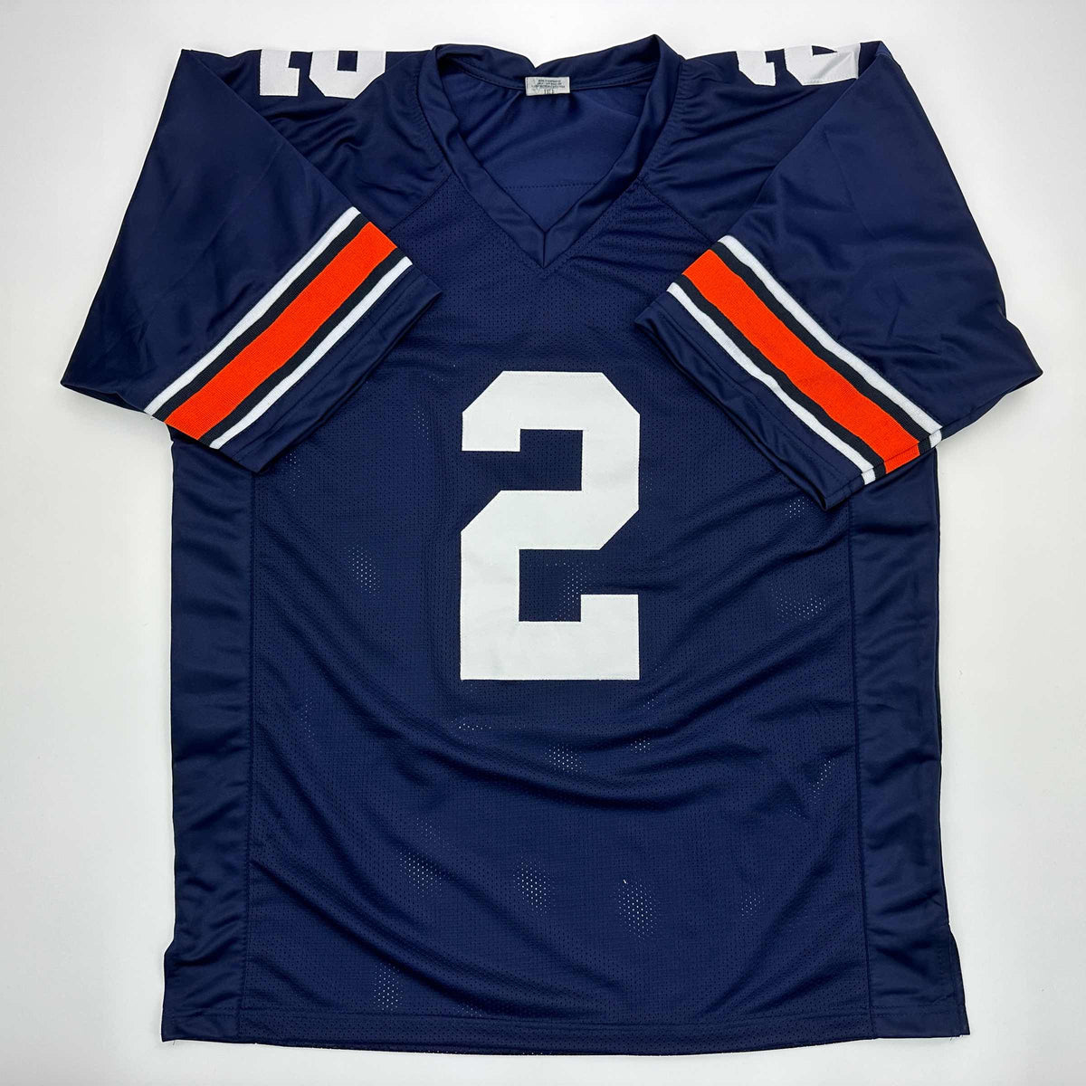 Facsimile Autographed Cam Newton Auburn Blue Reprint Laser Auto College Football Jersey Size Men's XL