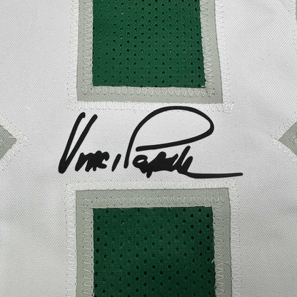 Facsimile Autographed Vince Papale Philadelphia Kelly Green Reprint Laser Auto Football Jersey Size Men's XL