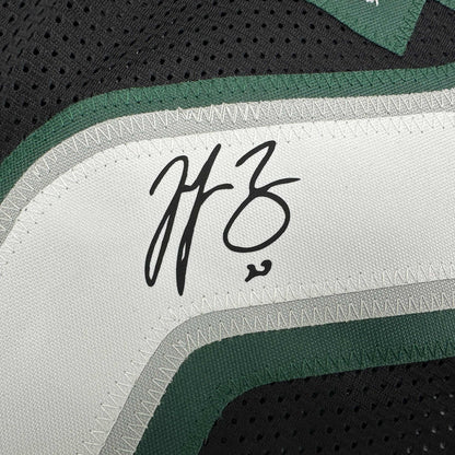Framed Facsimile Autographed Malcolm Jenkins 35x39 Philadelphia Black Reprint Laser Auto Football Jersey