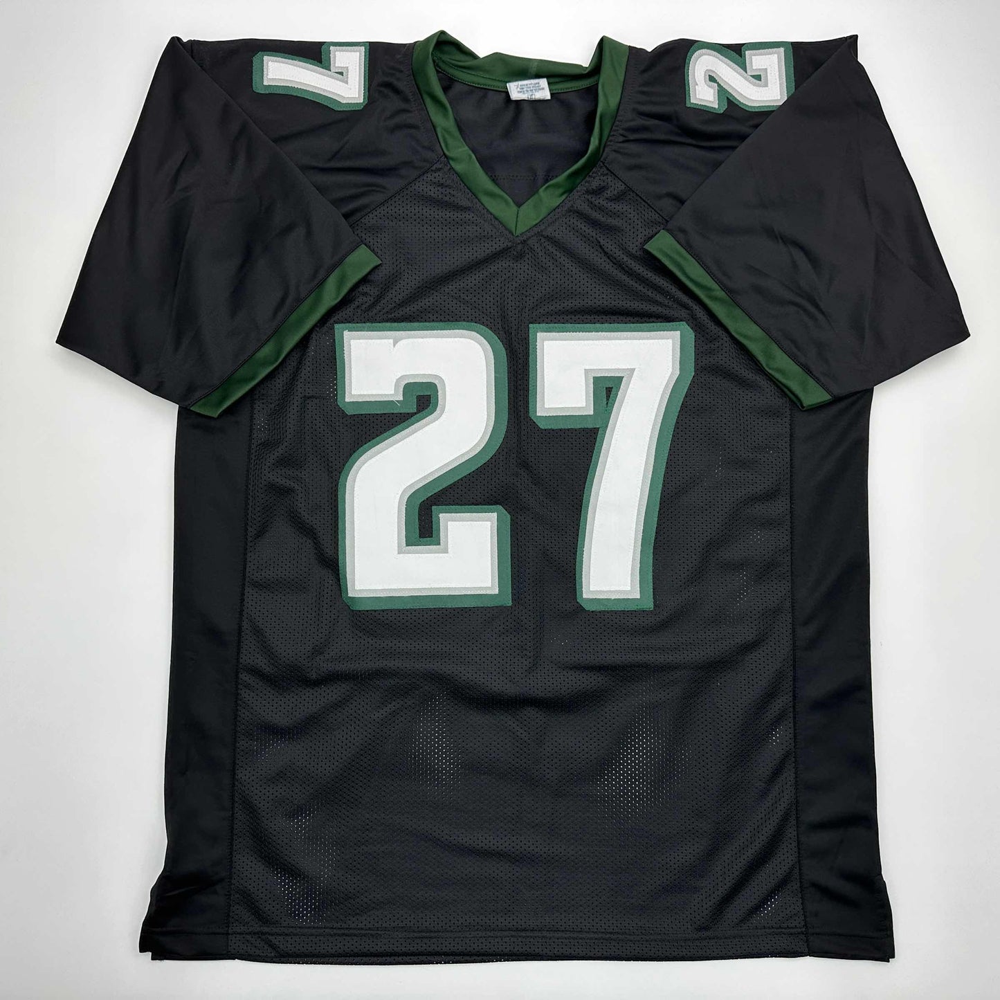 Facsimile Autographed Malcolm Jenkins Philadelphia Black Reprint Laser Auto Football Jersey Size Men's XL