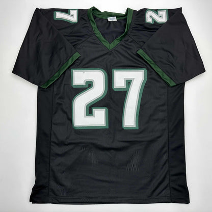 Facsimile Autographed Malcolm Jenkins Philadelphia Black Reprint Laser Auto Football Jersey Size Men's XL