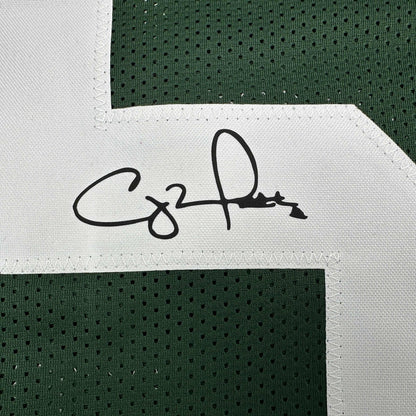 Facsimile Autographed Clay Matthews III Green Bay Green Reprint Laser Auto Football Jersey Size Men's XL