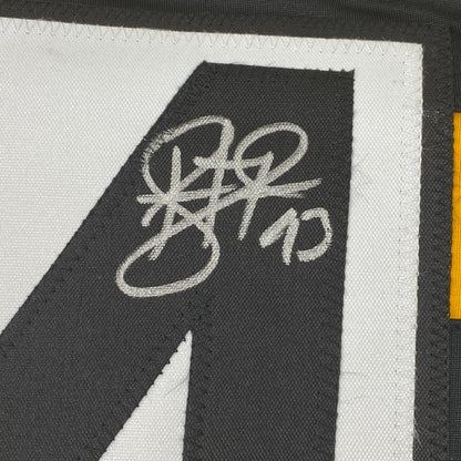 Autographed/Signed Troy Polamalu Pittsburgh Bumble Bee Football Jersey Beckett BAS COA