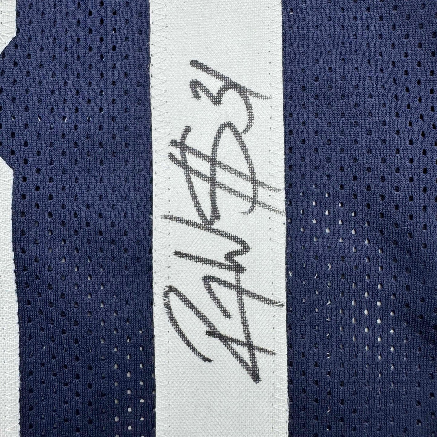 Autographed/Signed Roy Williams Dallas Thanksgiving Football Jersey JSA COA