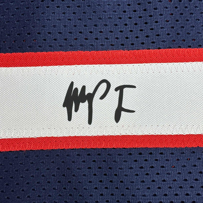 Facsimile Autographed Michael Porter Jr. Denver Blue Reprint Laser Auto Basketball Jersey Size Men's XL