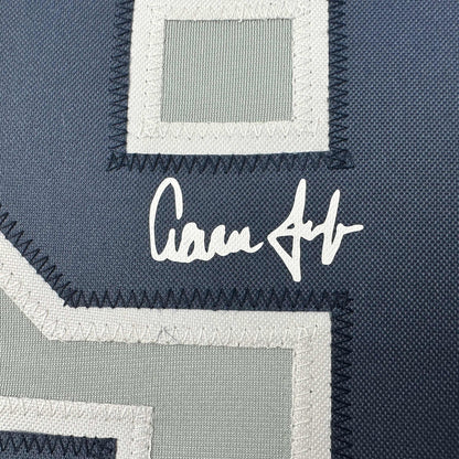 Facsimile Autographed Aaron Judge New York Grey Reprint Laser Auto Baseball Jersey Size Men's XL
