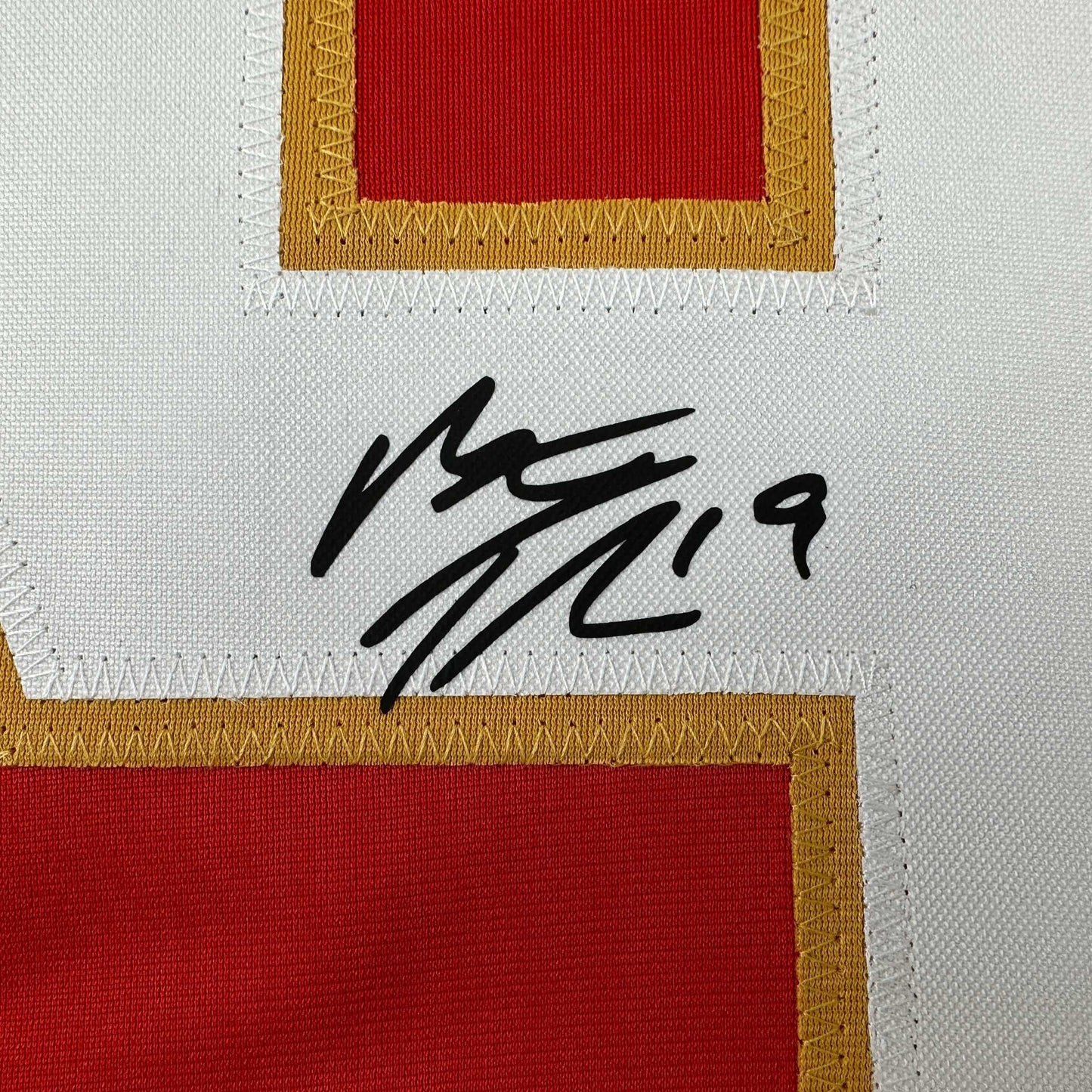 Facsimile Autographed Matthew Tkachuk Florida Red Reprint Laser Auto Hockey Jersey Size Men's XL