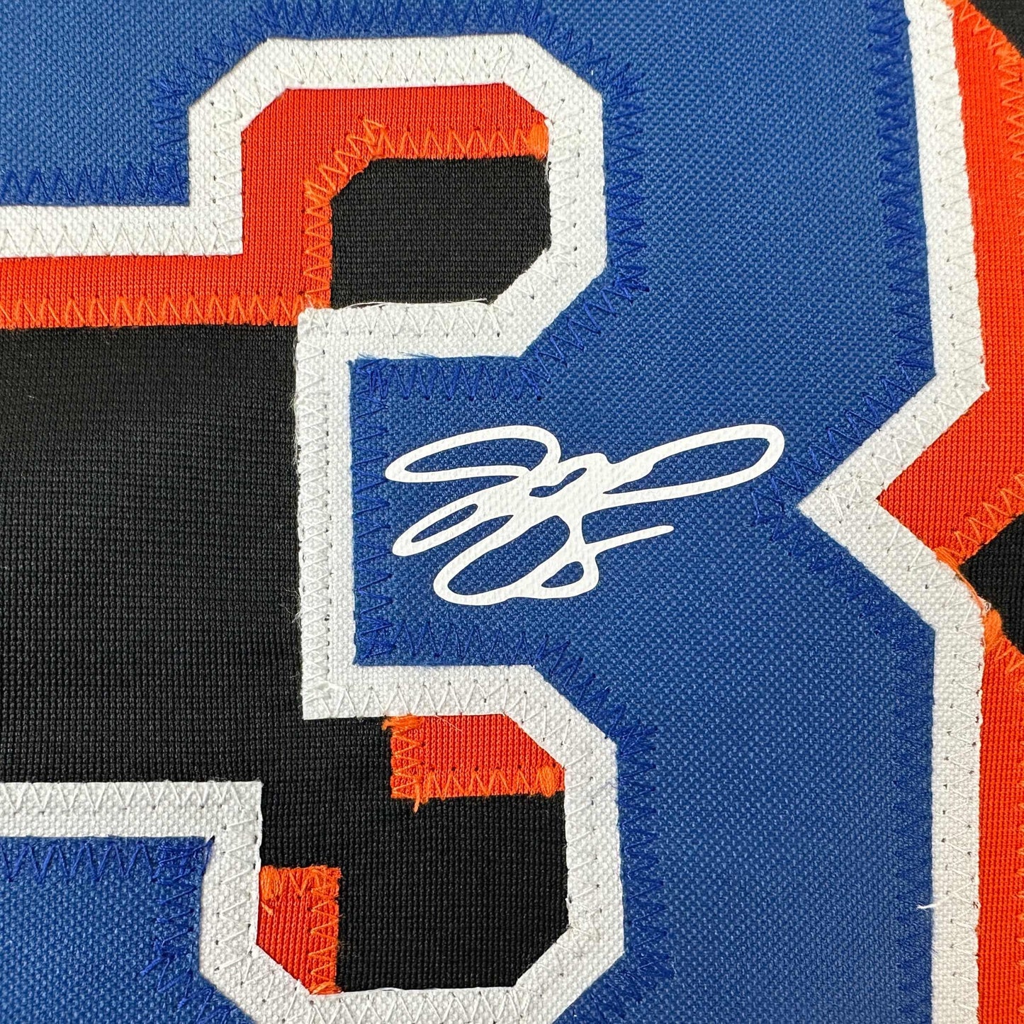 Facsimile Autographed Mike Piazza New York Black Reprint Laser Auto Baseball Jersey Size Men's XL
