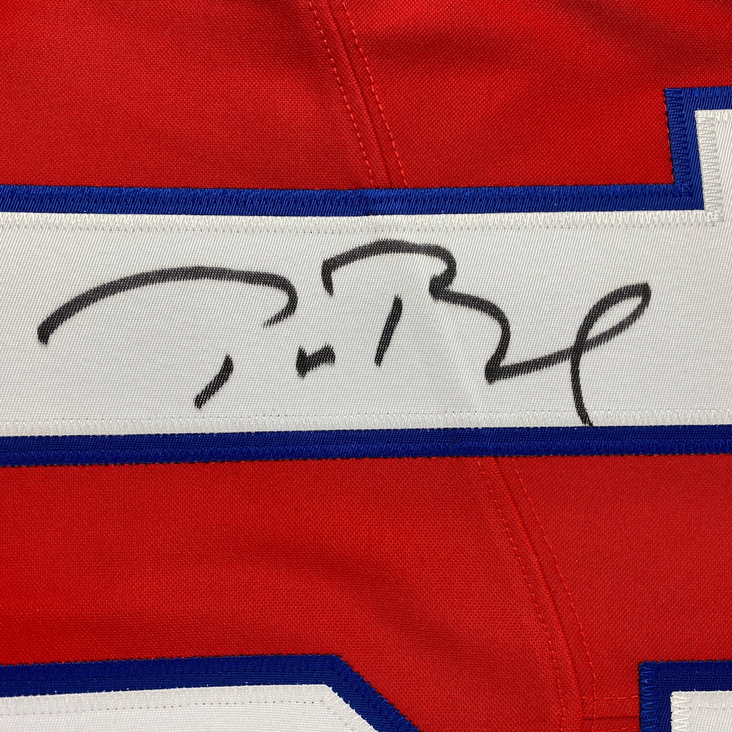 Autographed/Signed Tom Brady New England Patriots Red Authentic Nike Limited Football Jersey Fanatics COA/LOA