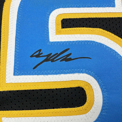 Facsimile Autographed Angel Reese Chicago Black Reprint Laser Auto College Basketball Jersey Size Men's XL
