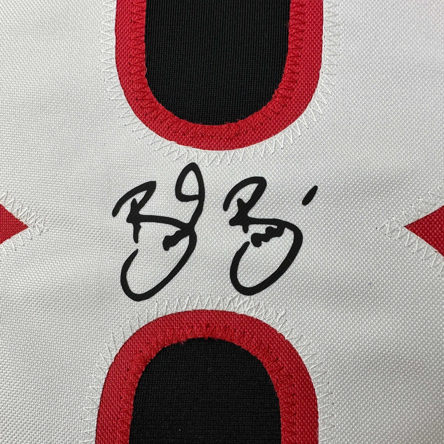 Facsimile Autographed Brent Burns Carolina Black Reprint Laser Auto Hockey Jersey Size Men's XL