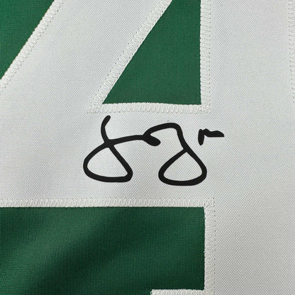 Facsimile Autographed Jamie Benn Dallas Green Reprint Laser Auto Hockey Jersey Size Men's XL