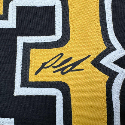 Facsimile Autographed Paul Skenes Pittsburgh Black Reprint Laser Auto Baseball Jersey Size Men's XL