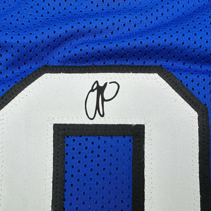 Facsimile Autographed Jayson Tatum Duke Blue Reprint Laser Auto College Basketball Jersey Size Men's XL