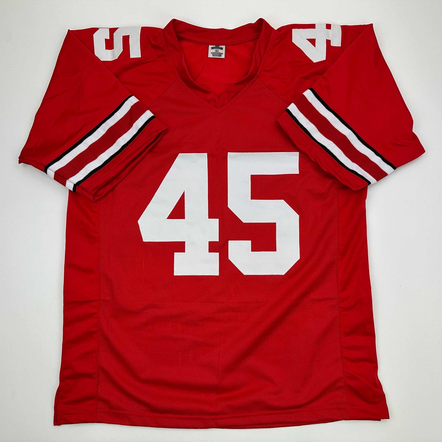 Facsimile Autographed Archie Griffin Ohio State Red Reprint Laser Auto College Football Jersey Size Men's XL