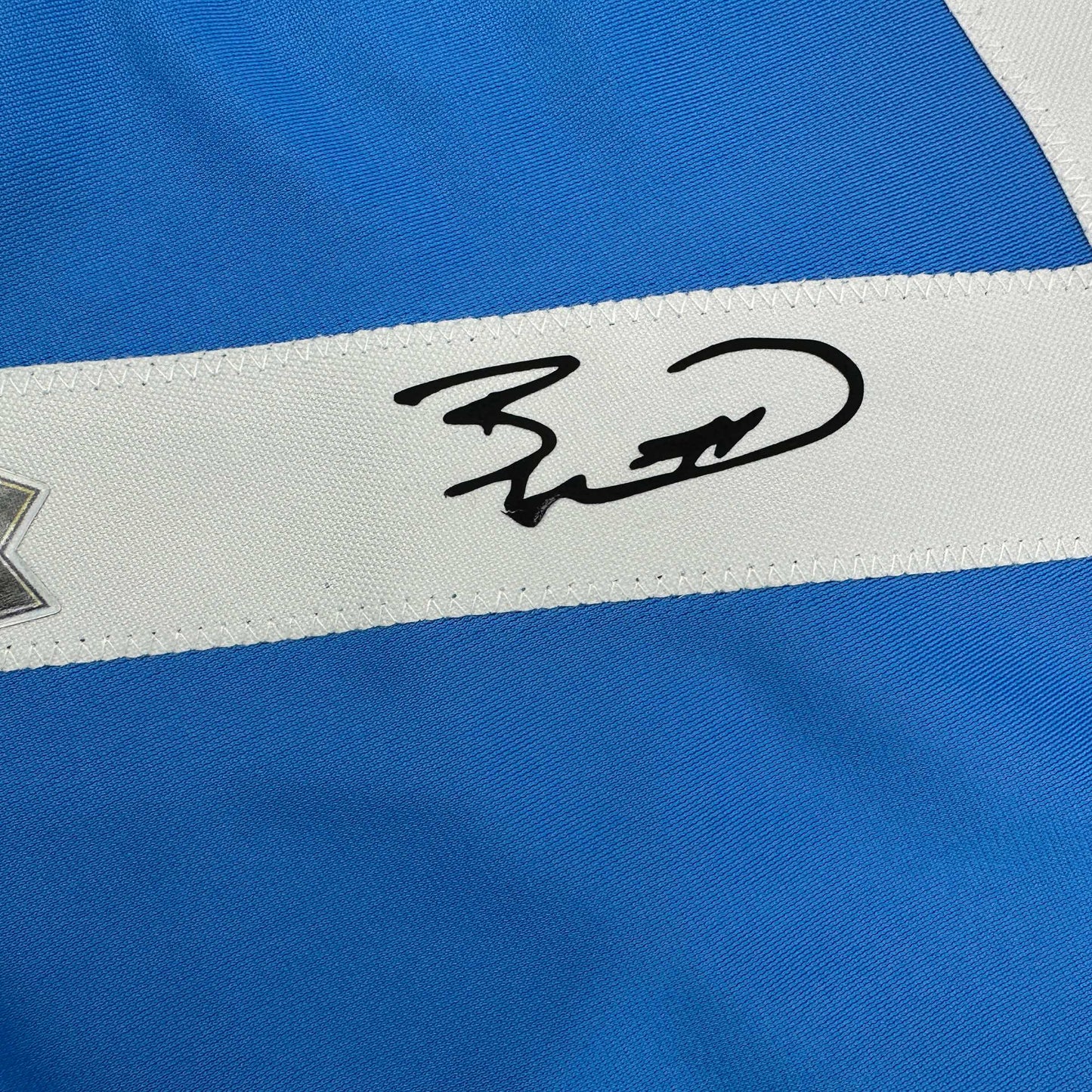 Facsimile Autographed Bobby Witt Jr Kansas City Blue Reprint Laser Auto Baseball Jersey Size Men's XL
