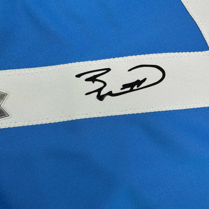 Facsimile Autographed Bobby Witt Jr Kansas City Blue Reprint Laser Auto Baseball Jersey Size Men's XL