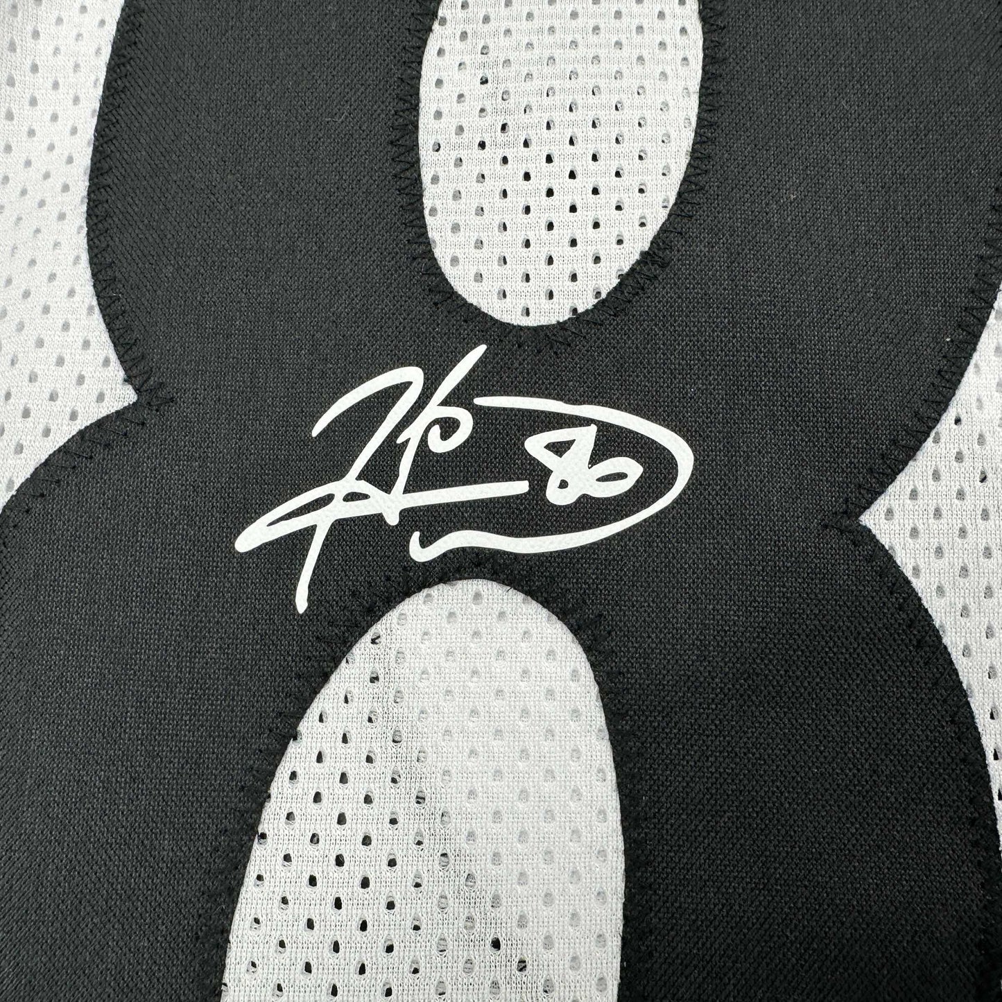 Facsimile Autographed Hines Ward Pittsburgh White Reprint Laser Auto Football Jersey Size Men's XL