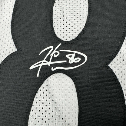 Facsimile Autographed Hines Ward Pittsburgh White Reprint Laser Auto Football Jersey Size Men's XL
