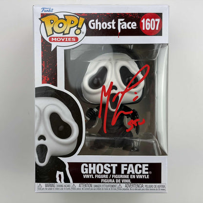 Autographed/Signed Matthew Lillard Inscribed Stu Ghostface Scream Funko Pop #1607 Movie Figurine Toy JSA COA