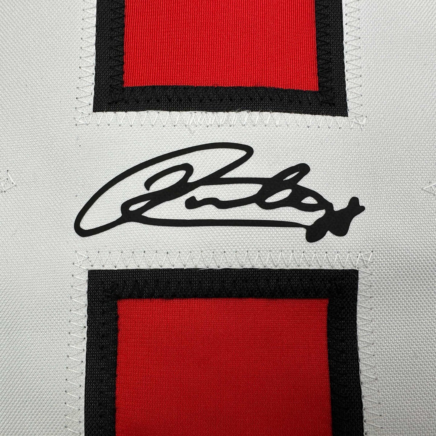 Facsimile Autographed Patrick Kane Chicago Red Reprint Laser Auto Hockey Jersey Size Men's XL