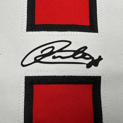 Facsimile Autographed Patrick Kane Chicago Red Reprint Laser Auto Hockey Jersey Size Men's XL