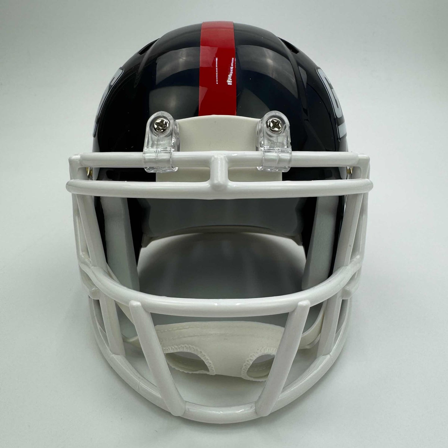 Autographed/Signed Lawrence Taylor New York Giants Retro Mini Football Helmet Beckett BAS COA