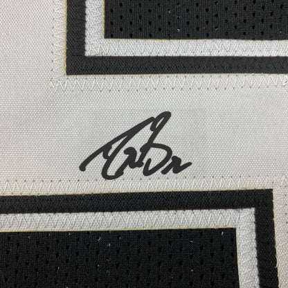 Facsimile Autographed Drew Brees Purdue Black Reprint Laser Auto College Football Jersey Size Men's XL