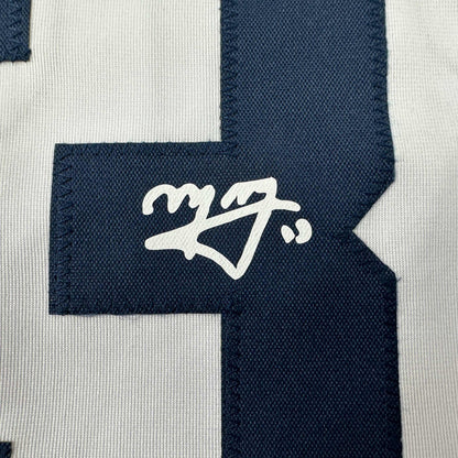 Facsimile Autographed Manny Machado San Diego White Reprint Laser Auto Baseball Jersey Size Men's XL
