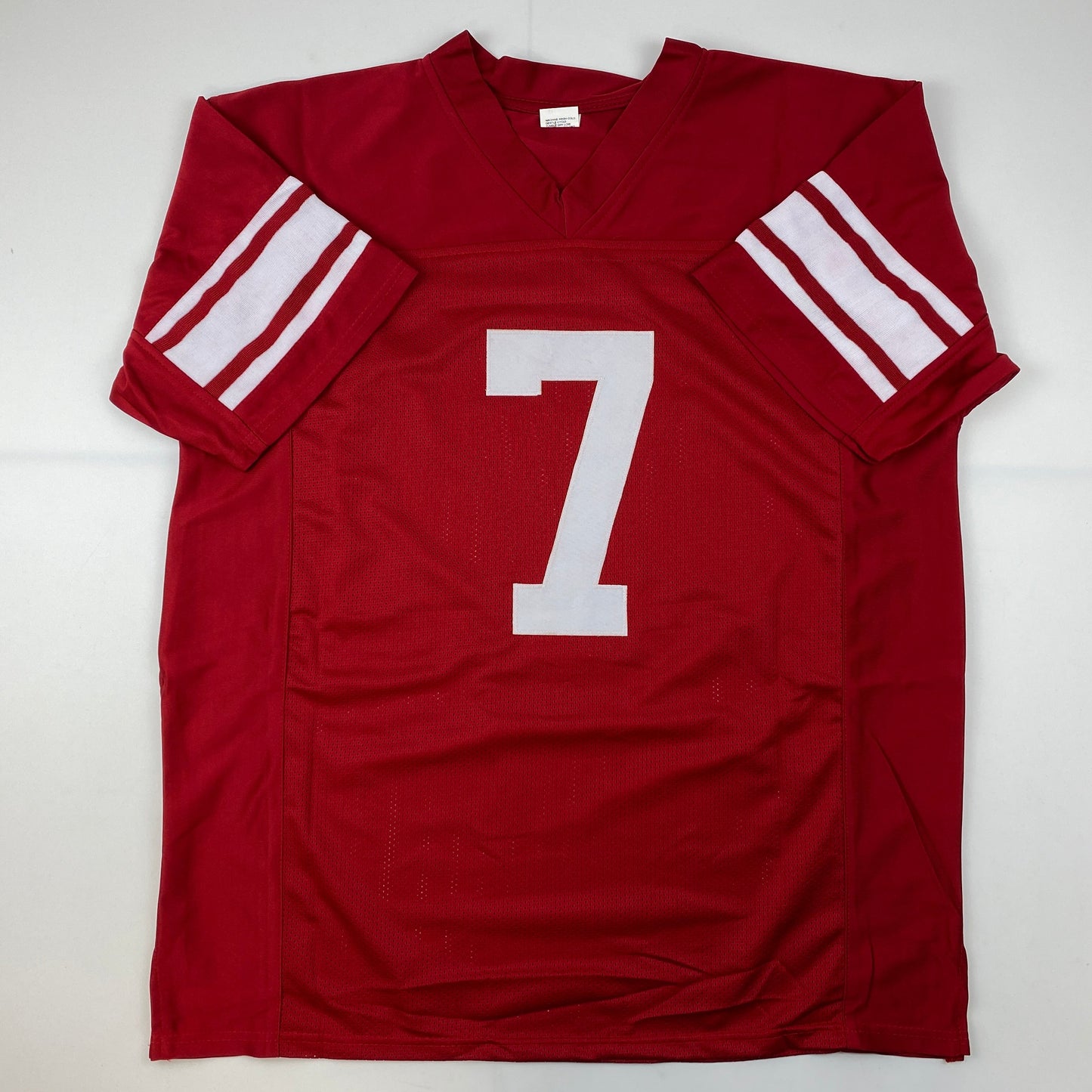 Facsimile Autographed John Elway Stanford Red Reprint Laser Auto College Football Jersey Size Men's XL