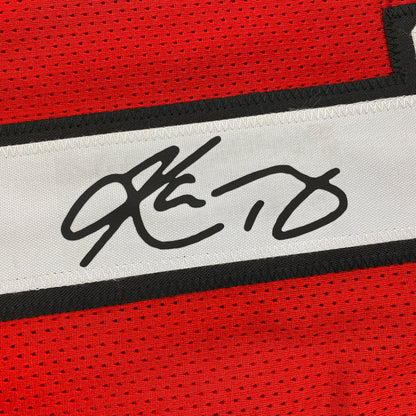 Facsimile Autographed Kyler Murray Arizona Red Reprint Laser Auto Football Jersey Size Men's XL