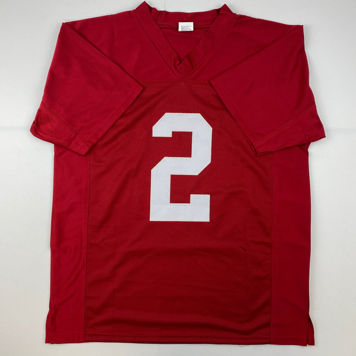 Facsimile Autographed Derrick Henry Alabama Red Reprint Laser Auto College Football Jersey Size Men's XL