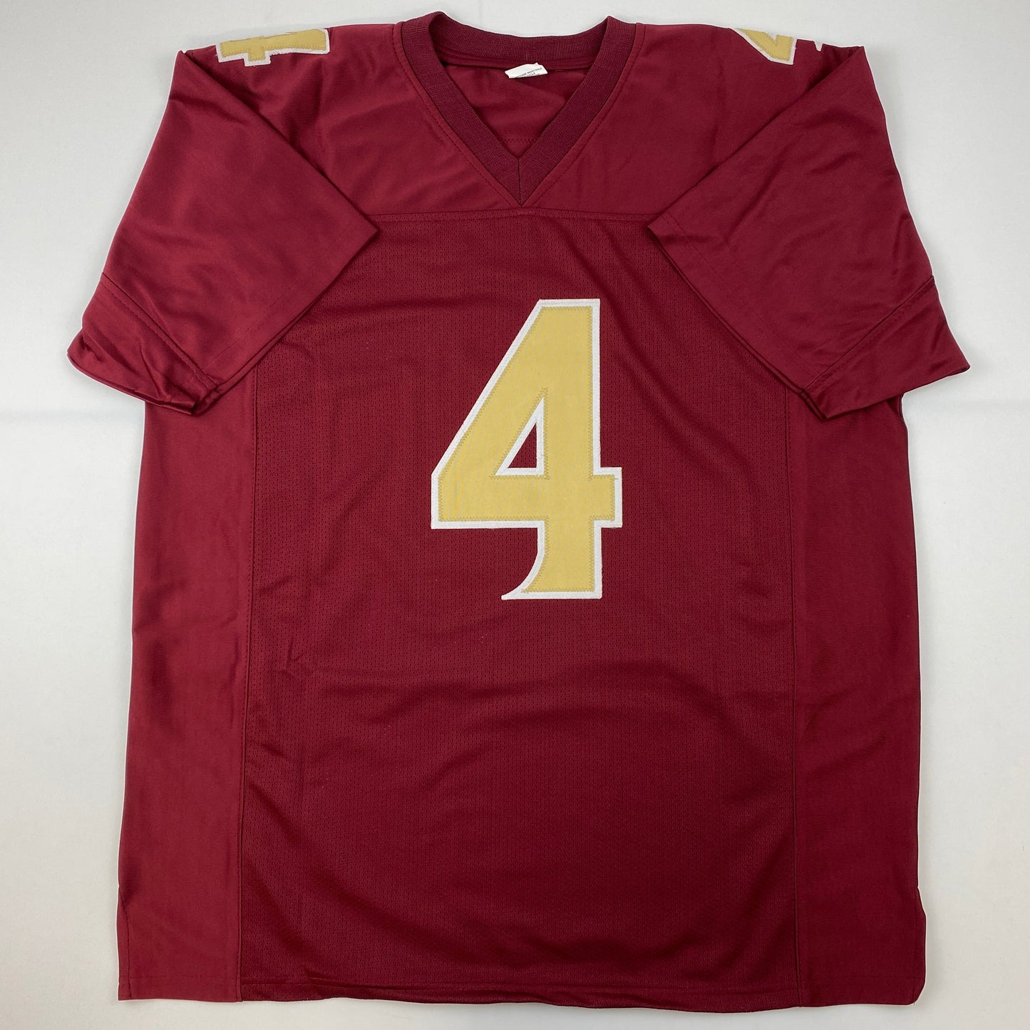 Facsimile Autographed Dalvin Cook Florida State Maroon Reprint Laser Auto College Football Jersey Size Men's XL