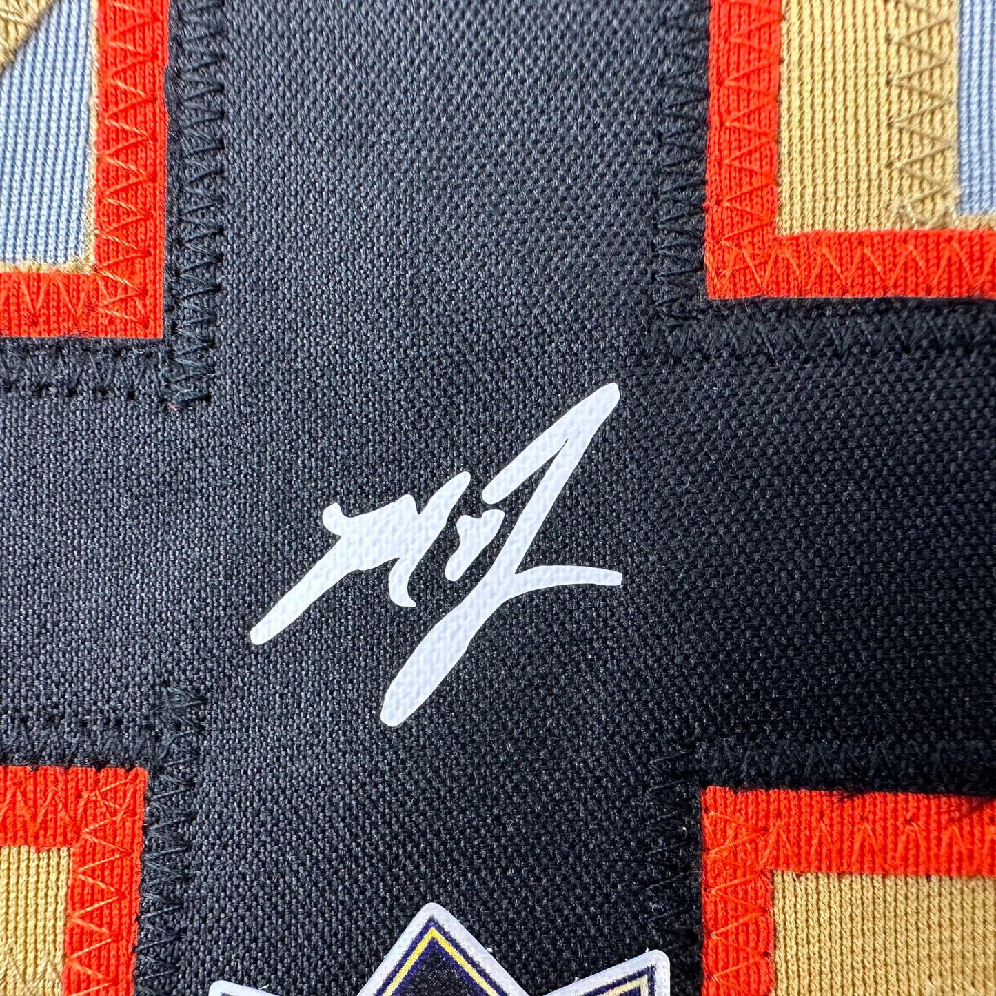 Facsimile Autographed Madison Bumgarner San Francisco Grey Reprint Laser Auto Baseball Jersey Size Men's XL