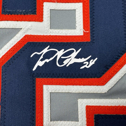 Facsimile Autographed Miguel Cabrera Detroit Grey Reprint Laser Auto Baseball Jersey Size Men's XL